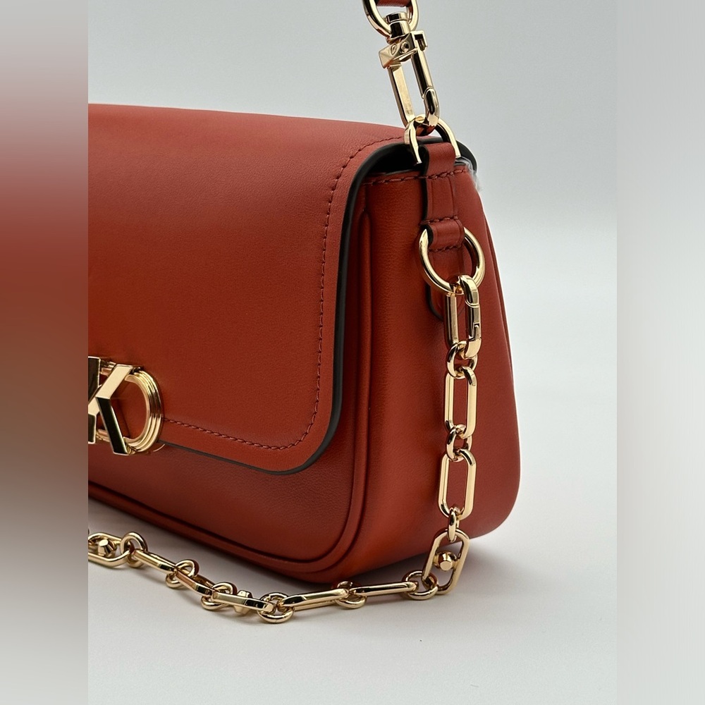 Michael Kors Medium Leather Shoulder Bag - Picture 6 of 12